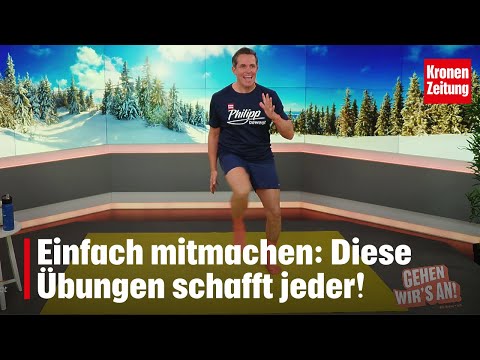 Philipp's exercise on Sunday, February 1st: Everyone can do these exercises