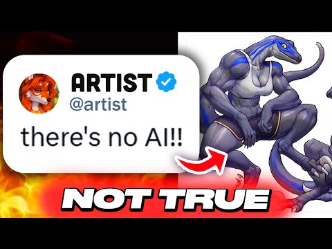 Furry Artist ACCUSED Of Tracing AI And Other HORRIBLE Things...