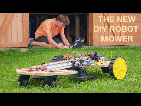 DIY Robot Mower - Complete Redesign (IndyMower #3)