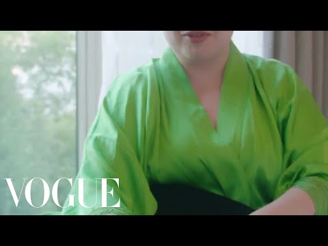 Nicola Coughlan's "Theater Curtain" Harris Reed Headpiece