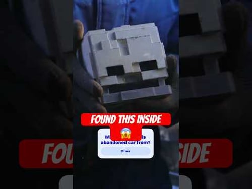 FOUND INSIDE a Minecraft Car! | FULLY Restoration