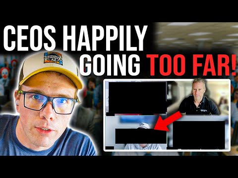 CEOS HAPPILY GOING TOO FAR