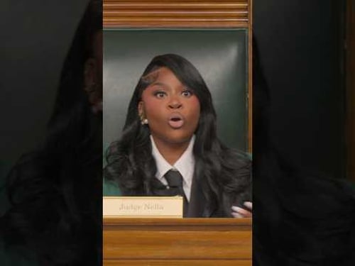 Donβt bring a man around Judge Nella β¨ #caseclosed