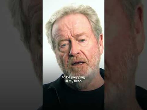 Ridley Scott and Michael Fassbender on Alien Covenant #SciFi #Film