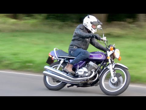 1974 Kawasaki H2 750 review. Why this isn't the widow maker everyone thinks it is