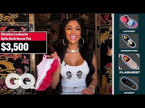 Saweetie Shows Off Her Favorite Sneakers, From Rarest to Sexiest | GQ