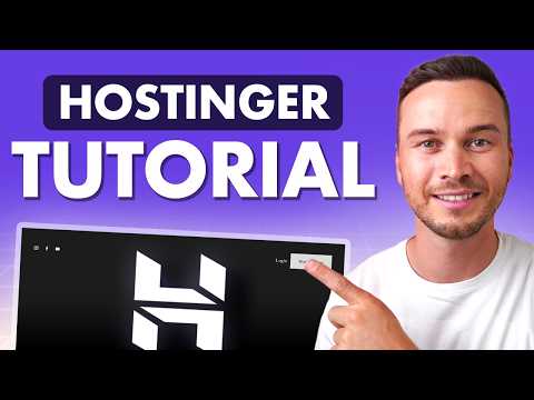 Hostinger Website Builder Tutorial 2025 (FOR BEGINNERS)