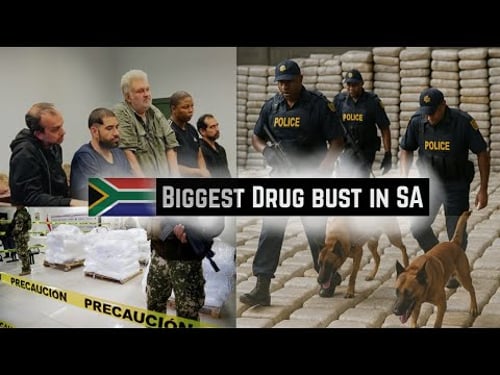 The Biggest Drug Bust in South Africa: R20 Million Cocaine Raid EXPOSED