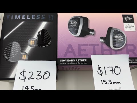 Kiwi Ears Aether vs 7Hz Timeless II