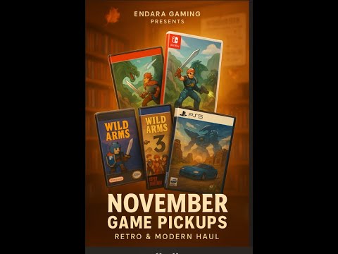 My November Game Pickups 🎮🔥 | Retro & Modern Haul