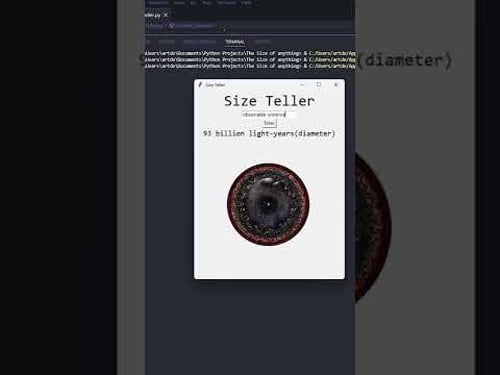 This program tells you the size of ANYTHING! #shorts