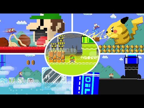Super Mario Bros. but the floor is Radioactive, Freezing, Oil (AND MORE!)