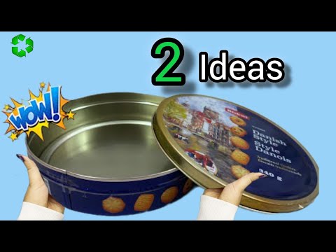 DON'T Throwing away Empty Cans! 2 Brilliant Ideas from Tin Cans - Recycle. #diy #recycleandcreate