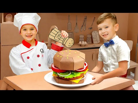 Aventuras no Café de Papelão - Crianças aprendem a cozinhar