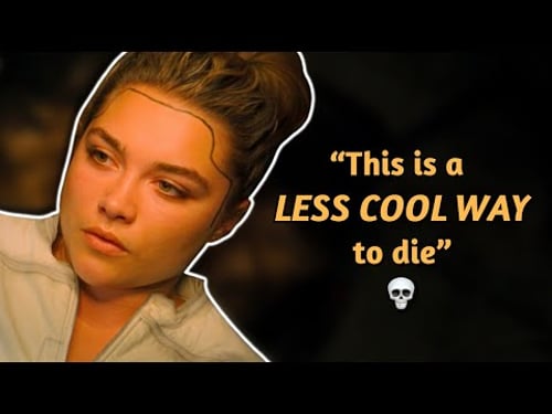 Yelena Belova being very UNSERIOUS for 5 minutes straight