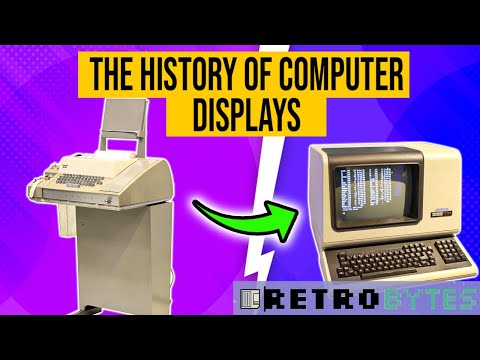 The abridged history of Computer Display Tech