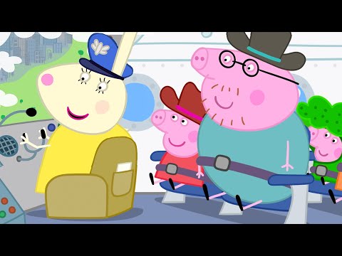 Peppa Pig Goes to America ✈️ | Full Episodes | Flying to Hollywood | Holiday Mini Movie | 15 Minutes