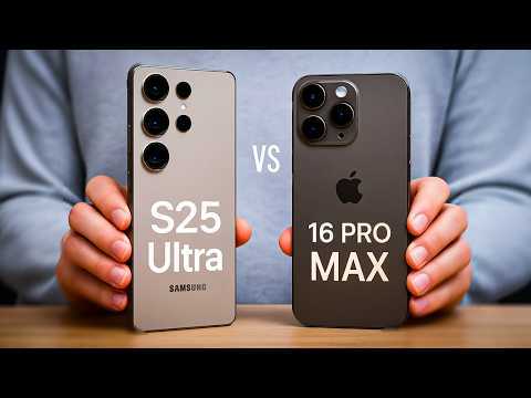iPhone vs. Samsung: Is Apple's Power Fading? S25 Ultra vs. iPhone 16 Pro Max?