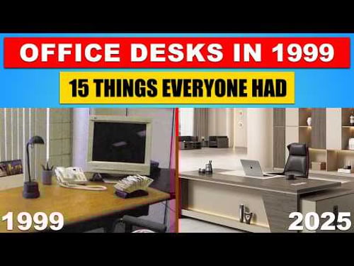 15 Things on Every Office Desk in 1999 (Before Work FOLLOWED You Home)