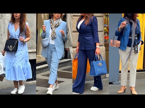 ITALY FASHION 2025 🇮🇹 STUNNING OUTFITS TRENDS FOR SUMMER 🌿 STYLISH OLD MONEY IN MILAN STREET STYLE
