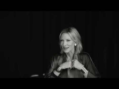 Cate Blanchett shares her vision on Cinema with Armani beauty