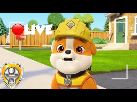 Rubble's First Vlog! | Rubble - Paw Patrol | Cartoons for Kids