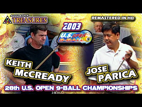 2003: Keith McCREADY vs. Jose Parica - 28th U.S. OPEN 9-BALL CHAMPIONSHIPS