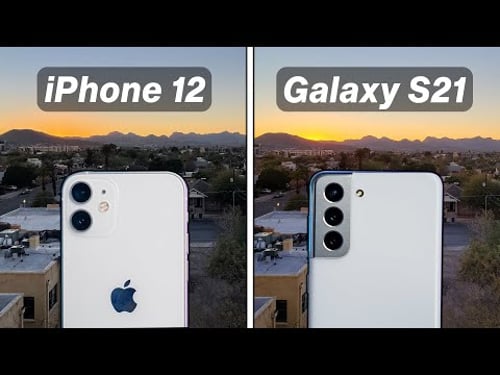 Galaxy S21 vs iPhone 12: In-Depth Camera Comparison!