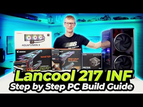 Lian Li Lancool 217 INF Build - Step by Step Guide