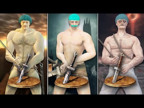 Dark Souls Trilogy, but I can ONLY use the Broken Straight Sword