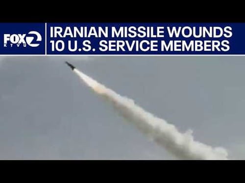 Iranian missile attack injures 10 U.S. service members in Saudi Arabia | KTVU