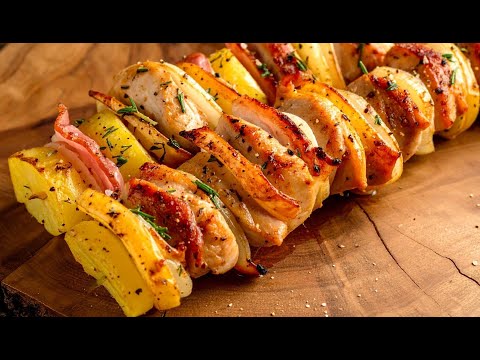 Do you have potatoes, chicken, and bacon? A brilliant feast in 10 minutes!