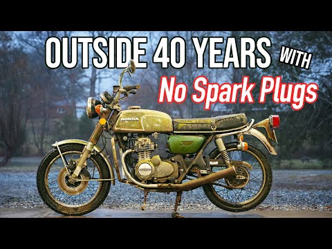 This Honda CB350F Has Mud Wasp Nests in the Cylinders… Will it Run? (Sitting Since the 80s)