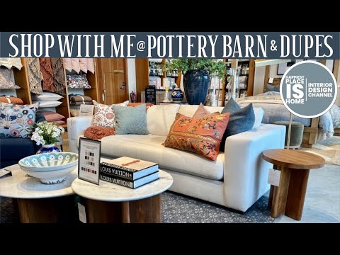 Shop with me at Pottery Barn + DUPES!