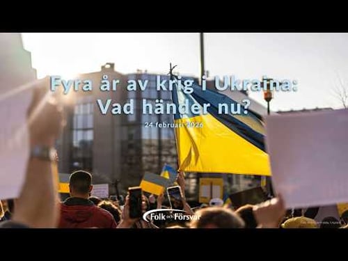 Fyra år av krig i Ukraina: Vad händer nu?