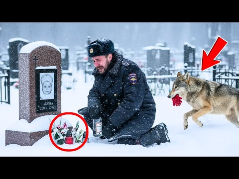 Отчаявшийся полицейский плакал на могиле дочери — Пока появление волка не изменило всё.
