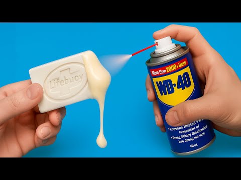 Why Didn’t I Know This! Spray WD-40 on Soap and Make Your Foggy Headlights Shine Like New!