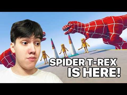 SPIDER T-REX IS HERE? Who Can Defeat Him? KeFresH STYLE GTA 5 MULTIVERSE!