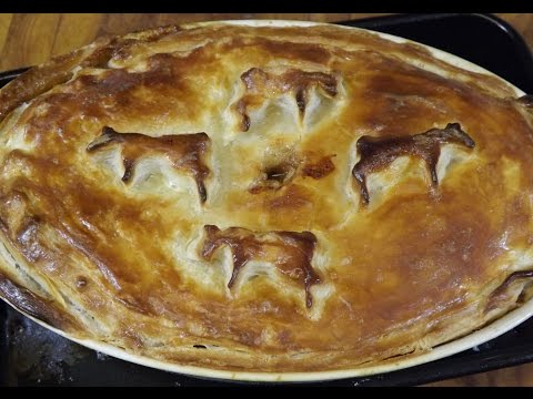 Home-made Steak And Kidney Pie. TheScottReaProject