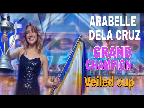 VEILED CUP 2026 | ARABELLE DELA CRUZ GRAND CHAMPION WITH HER WINNING PERFORMANCE | 😱