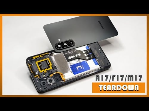 Samsung Galaxy A17/F17/M17 5G Teardown Disassembly Phone Repair Video Review
