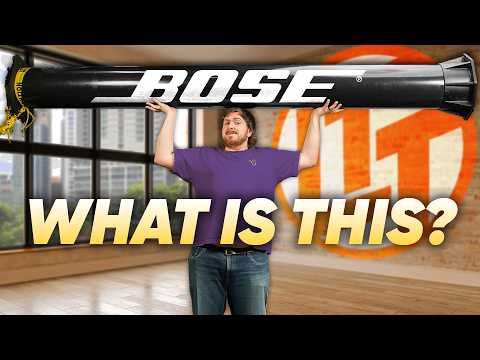 I'm about to ruin my neighbor's life - Bose Acoustic Wave Cannon