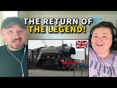 Americans React to The Return of the Flying Scotsman