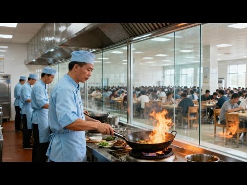 中國最大的炒雞店,令人垂涎欲滴的美食