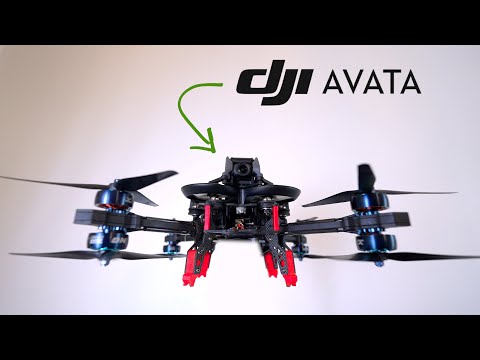 Supercharged DJI AVATA on a Cinelifter FPV Drone