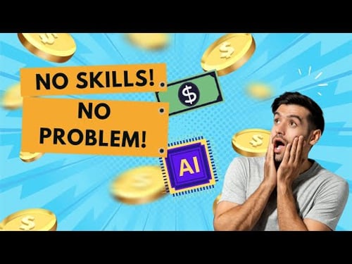 Easiest ways to make money using AI (Mustwatch for beginners)