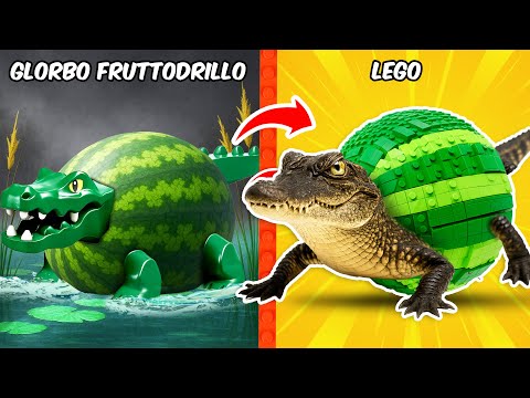 I Built LEGO Brainrot Mixed with REAL Animals! | AM Bricks Galaxy
