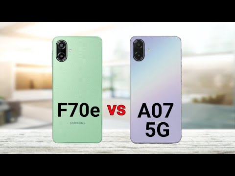 Samsung Galaxy F70e vs Samsung Galaxy A07 5G