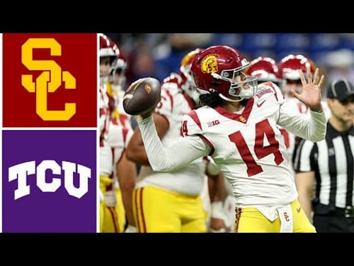 #16 USC vs TCU Highlights | 2025 College Football Valero Alamo Bowl Championship