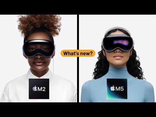 Apple Vision Pro (M2) vs Apple Vision Pro (M5) | What's new?